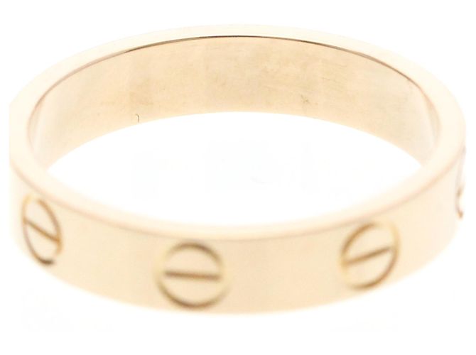 Anello Mini Love di Cartier in oro rosa D'oro - vista 8