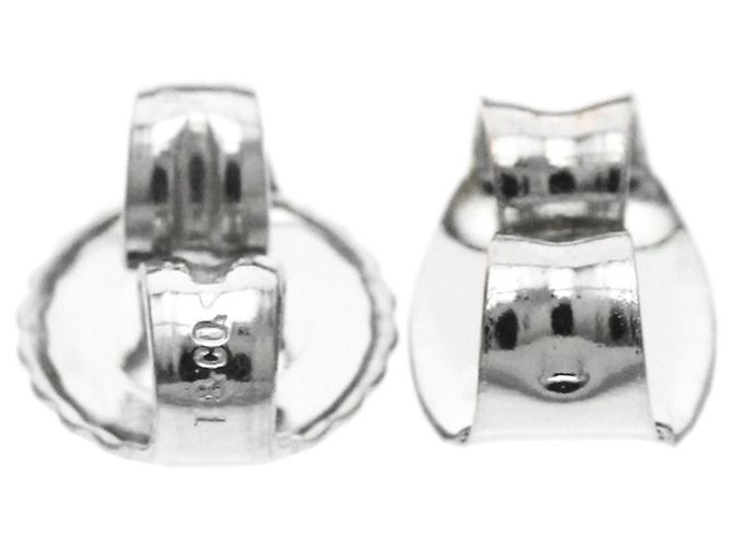 Tiffany & Co Orecchini a lobo Tiffany Open Heart in platino Argento - vista 10
