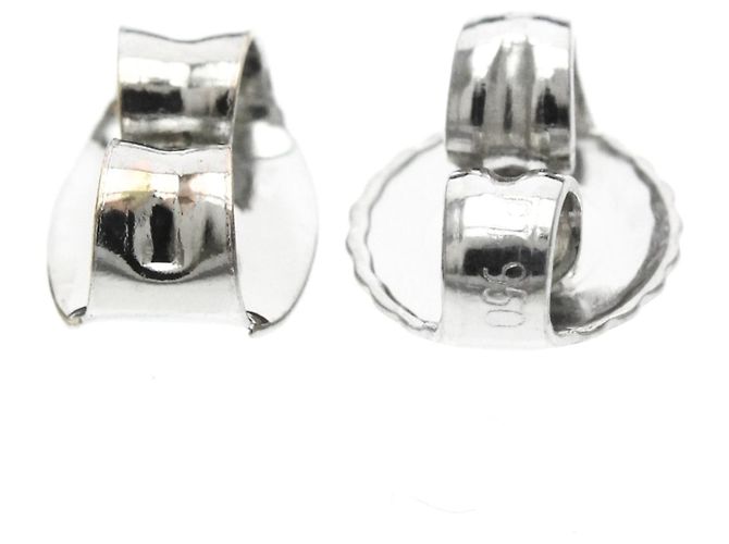 Tiffany & Co Orecchini a lobo Tiffany Open Heart in platino Argento - vista 11