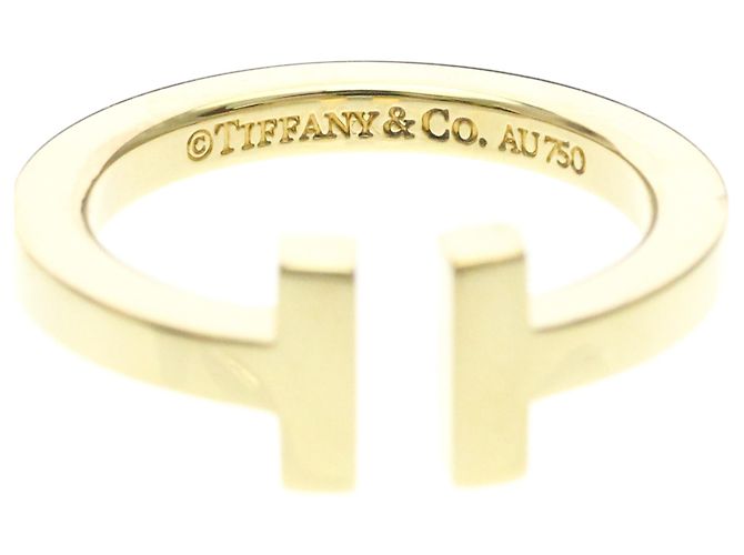 Tiffany & Co Anello Tiffany T Square in oro giallo 18K D'oro - vista 5
