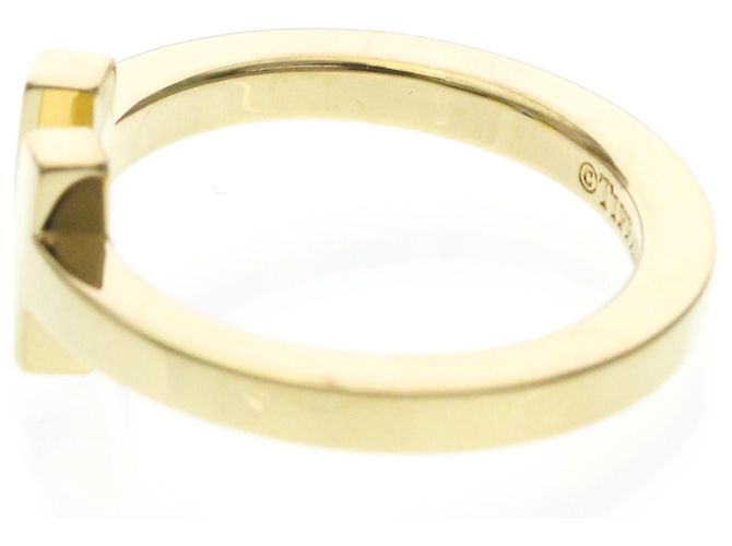 Tiffany & Co Anello Tiffany T Square in oro giallo 18K D'oro - vista 6