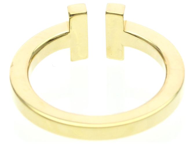 Tiffany & Co Anello Tiffany T Square in oro giallo 18K D'oro - vista 7