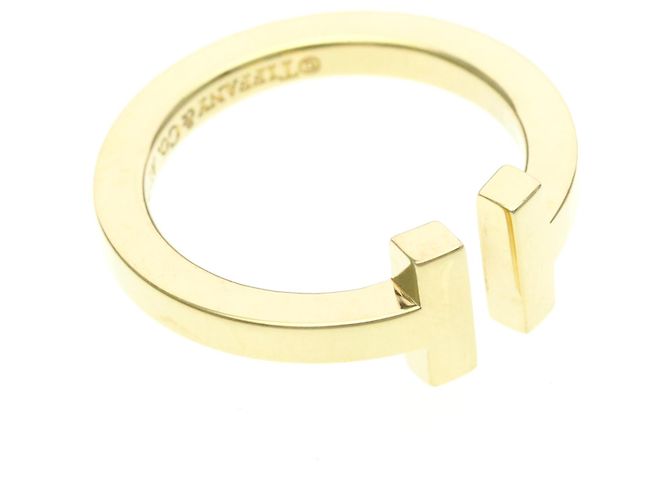 Tiffany & Co Anello Tiffany T Square in oro giallo 18K D'oro - vista 9