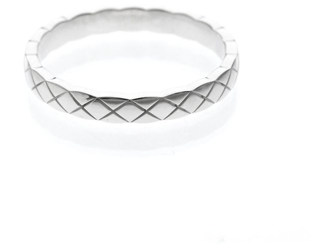 Anello Chanel Coco Crush Mini in oro bianco Argento - vista 3