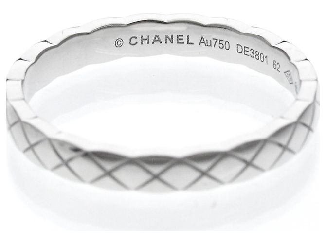 Anello Chanel Coco Crush Mini in oro bianco Argento - vista 5