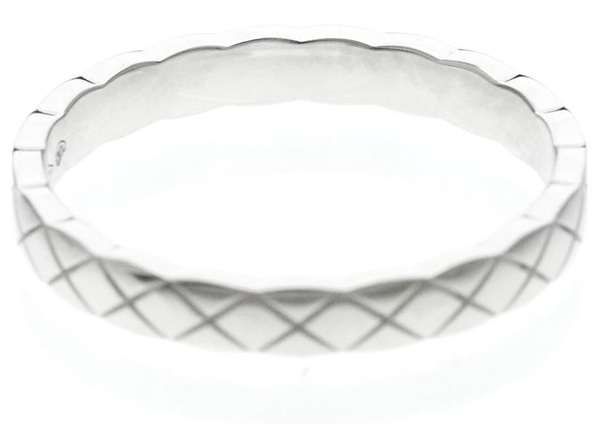 Anello Chanel Coco Crush Mini in oro bianco Argento - vista 7
