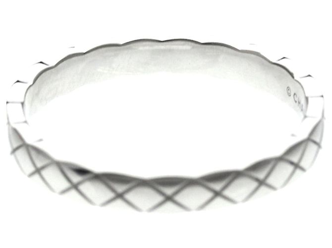 Anello Chanel Coco Crush Mini in oro bianco Argento - vista 8