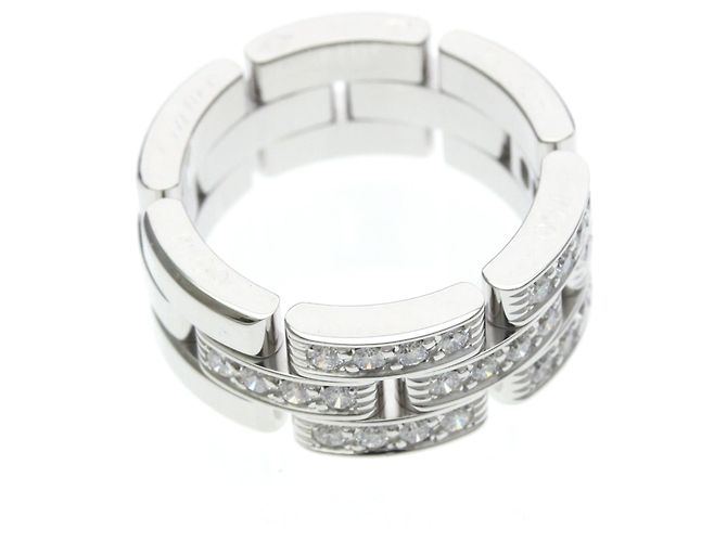 Maillon Panthère Ring Cartier Silber - Ansicht 9