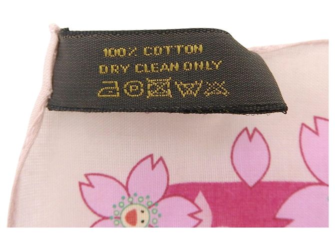 Fazzoletto Louis Vuitton Takashi Murakami Rosa - vista 8
