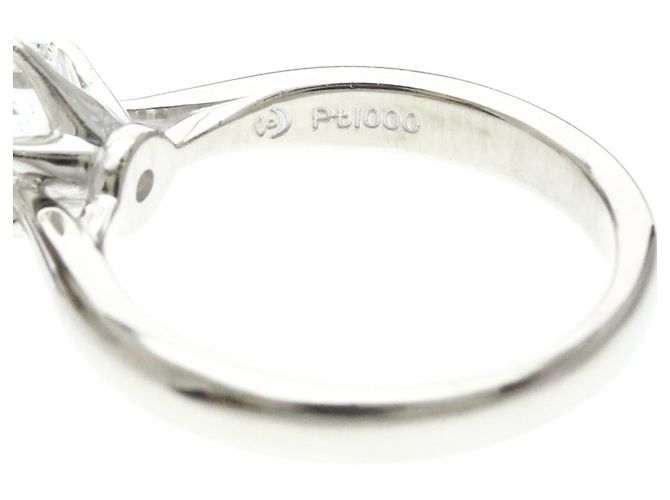 Tasaki Diamantring in Platin Silber - Ansicht 6