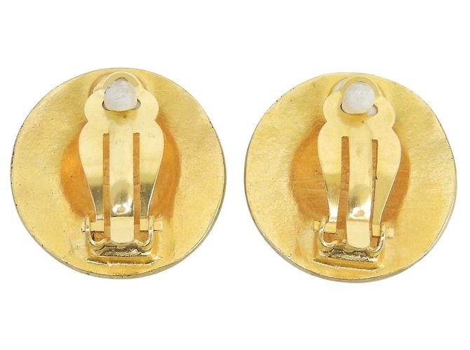 Orecchini Chanel Vintage 94A Gold Clip D'oro - vista 3