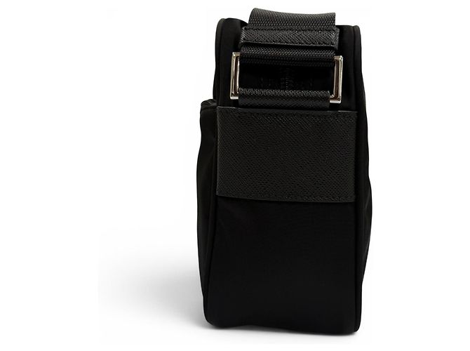 Borsa a tracolla Prada Nylon Re-Nylon con placca logo Triangle Nero - vista 5