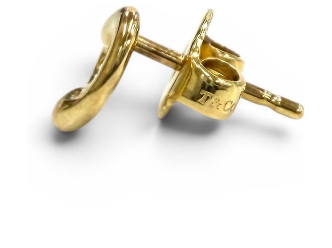 Tiffany & Co. Elsa Peretti Open Heart Ohrstecker Golden - Ansicht 2