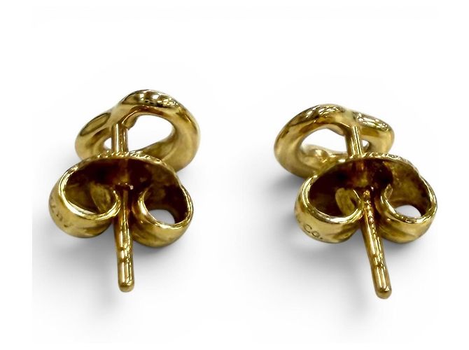 Tiffany & Co. Elsa Peretti Open Heart Ohrstecker Golden - Ansicht 3