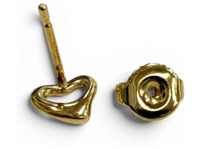 Tiffany & Co. Elsa Peretti Open Heart Ohrstecker Golden - Ansicht 4