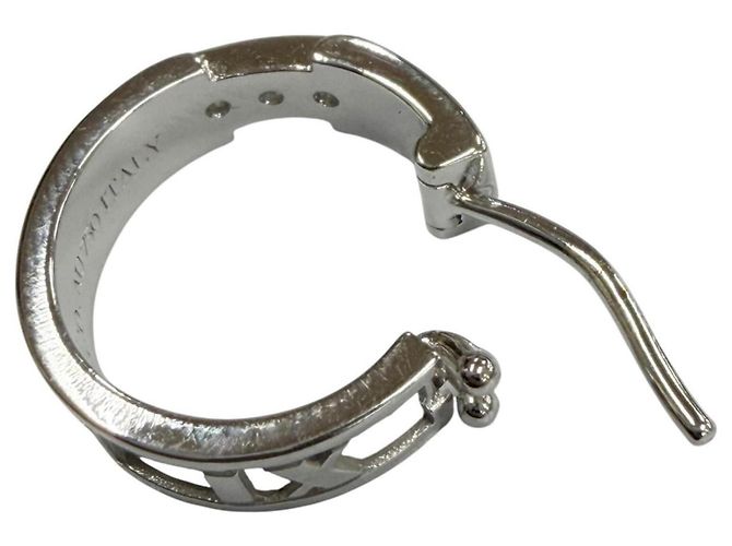 Orecchini a cerchio Atlas di Tiffany & Co. 750 (WG) 6-Diamanti - vista 7