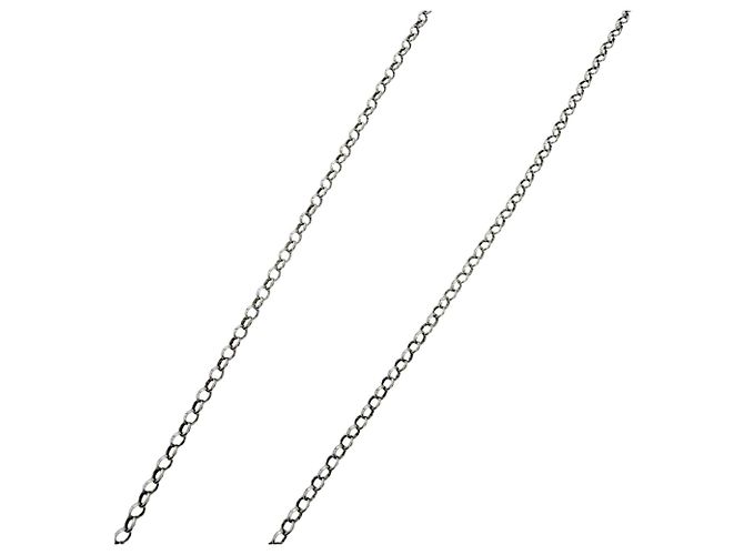 GUCCI 455535 AG925 Collana a catena Arabesque con Interlocking G Argento - vista 4
