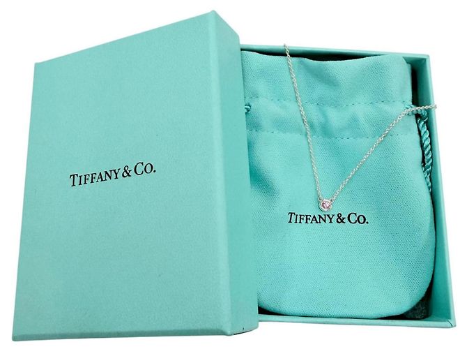 Collana Tiffany & Co. Elsa Peretti Color by the Yard in zaffiro rosa Argento - vista 2