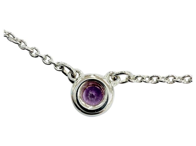 Collana Tiffany & Co. Elsa Peretti Color by the Yard in zaffiro rosa Argento - vista 5