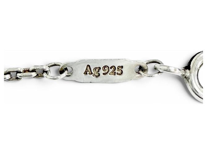 Tiffany & Co Collana con pendente a maglie Tiffany HardWear in perle d'acqua dolce Argento Bianco - vista 10