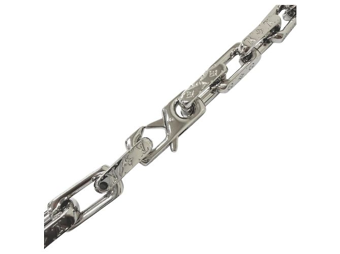 Louis Vuitton 2020 Collier Chain Monogram Necklace Argento - vista 5