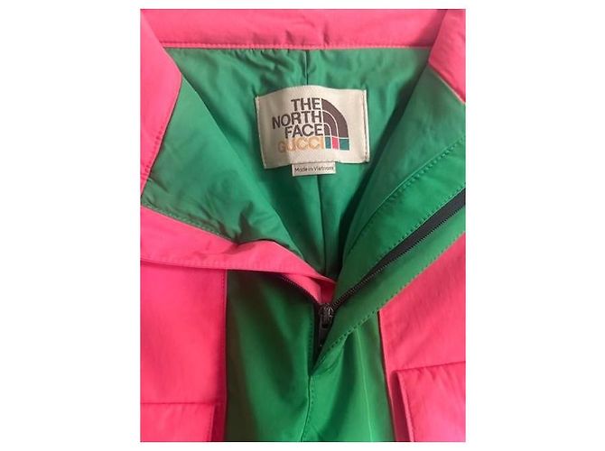 Pantalon de ski The North Face x Gucci Rose Vert - vue 2