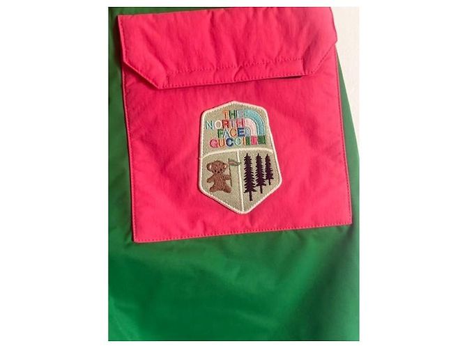 Pantalon de ski The North Face x Gucci Rose Vert - vue 4