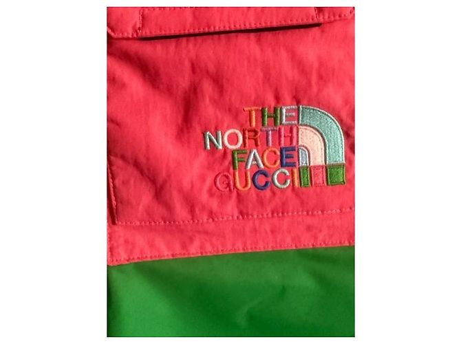 Pantalon de ski The North Face x Gucci Rose Vert - vue 5