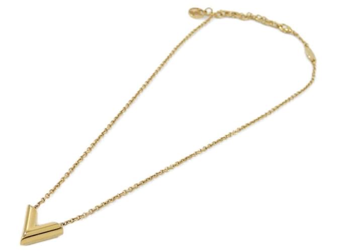 Collana Essential V Louis Vuitton D'oro - vista 2