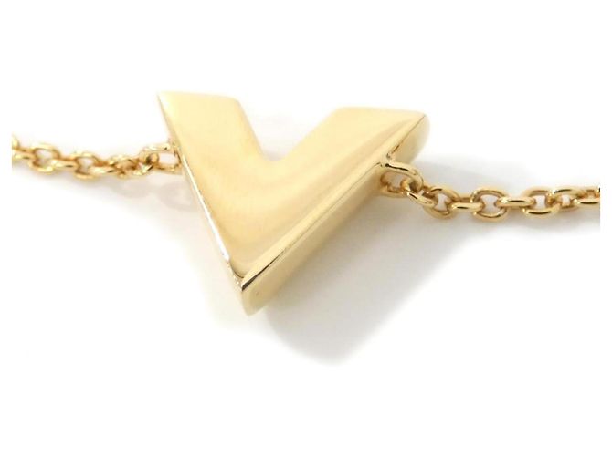 Bracciale Essential V Charm Louis Vuitton D'oro - vista 3