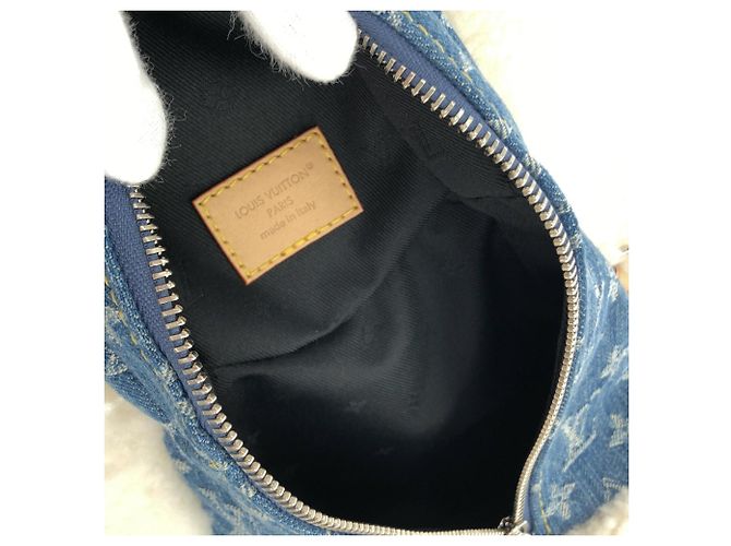 Zaino Louis Vuitton Monogram Denim Vivienne Blu - vista 8
