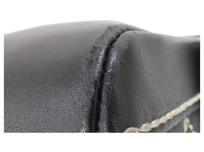 Borsa Chanel Wild Stitch Line 27569 Nero - vista 3