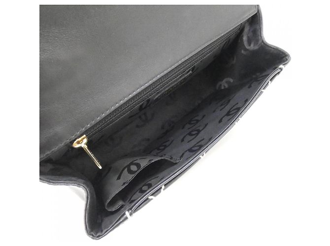 Borsa Chanel Wild Stitch Line 27569 Nero - vista 8
