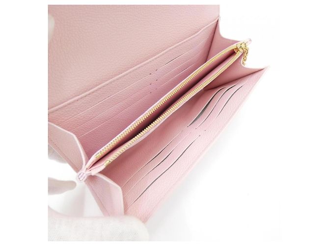 Cartera Sarah en Monogram Empreinte Louis Vuitton Rosa - vista 7