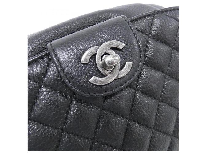Marsupio Chanel in pelle di vitello nera Nero - vista 4