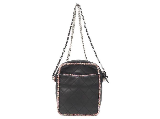 Chanel Schultertasche Schwarz und Mehrfarbig Mehrfarben - Ansicht 2