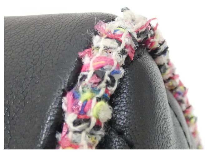 Chanel Schultertasche Schwarz und Mehrfarbig Mehrfarben - Ansicht 3