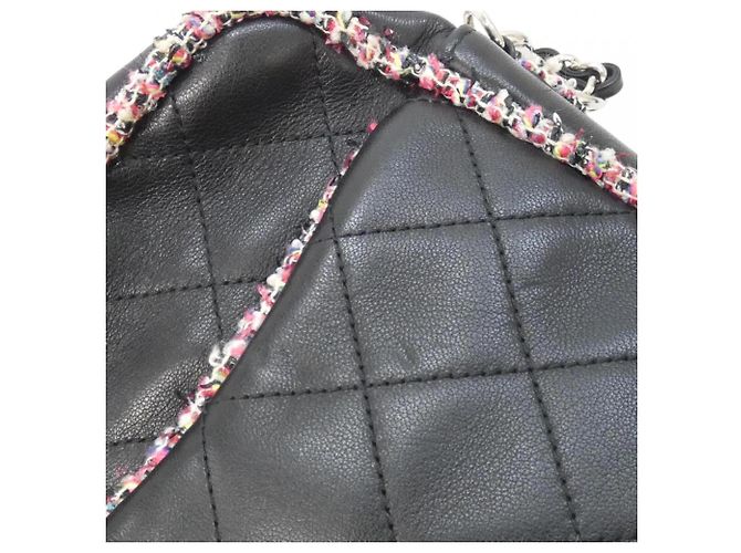 Chanel Schultertasche Schwarz und Mehrfarbig Mehrfarben - Ansicht 4