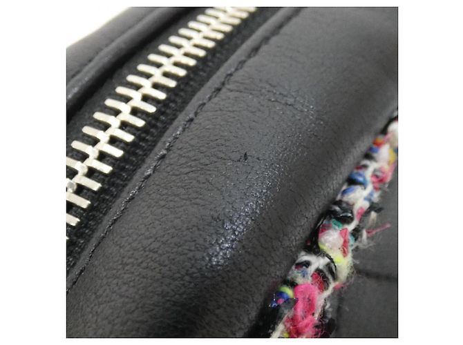 Chanel Schultertasche Schwarz und Mehrfarbig Mehrfarben - Ansicht 5