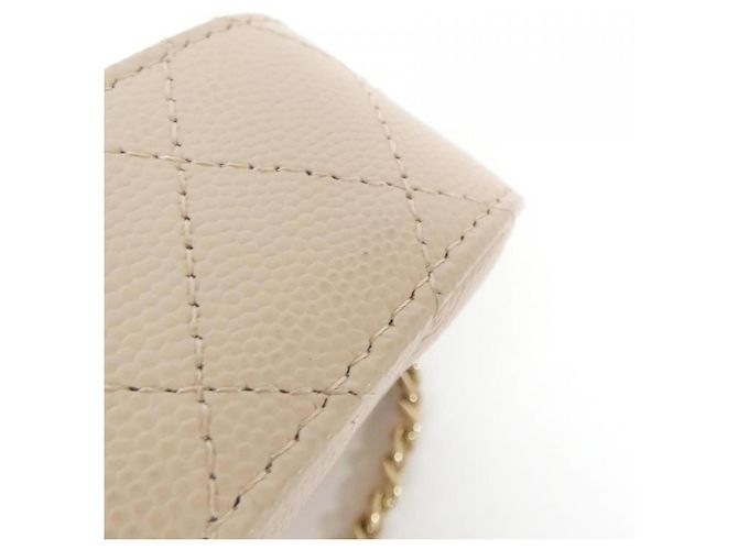 Borsa Chanel Timeless Classic Line AP2475 Beige - vista 3
