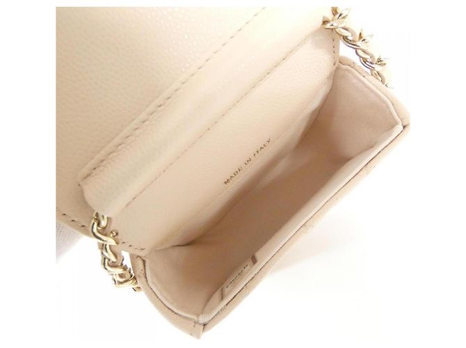Borsa Chanel Timeless Classic Line AP2475 Beige - vista 7
