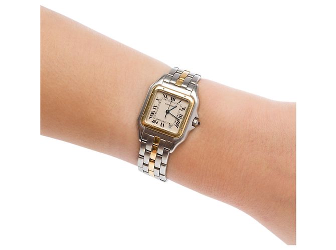 CARTIER Panthere Accessoire aus Stahl Silber - 103755 - Ansicht 2