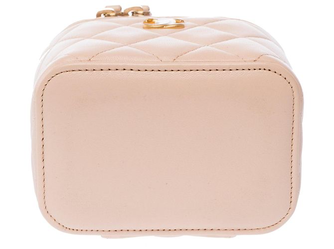Borsa CHANEL Vanity in Pelle Rosa - 103784 - vista 11