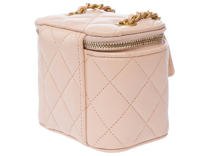Borsa CHANEL Vanity in Pelle Rosa - 103784 - vista 6