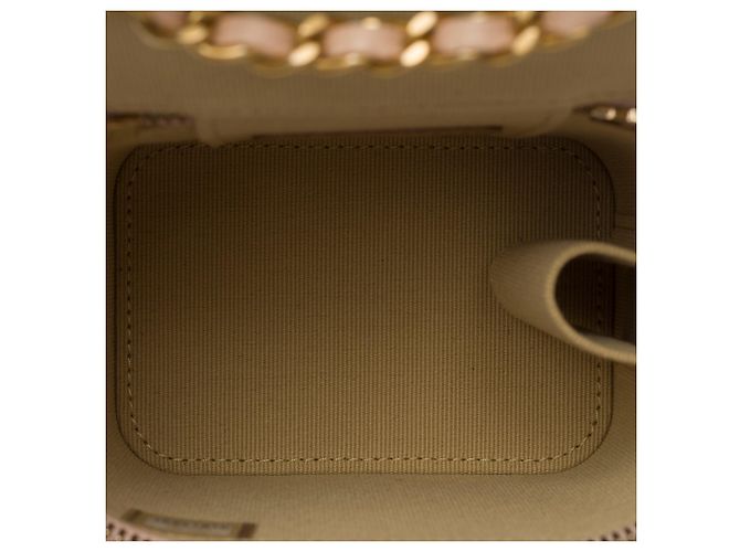 Borsa CHANEL Vanity in Pelle Rosa - 103784 - vista 9