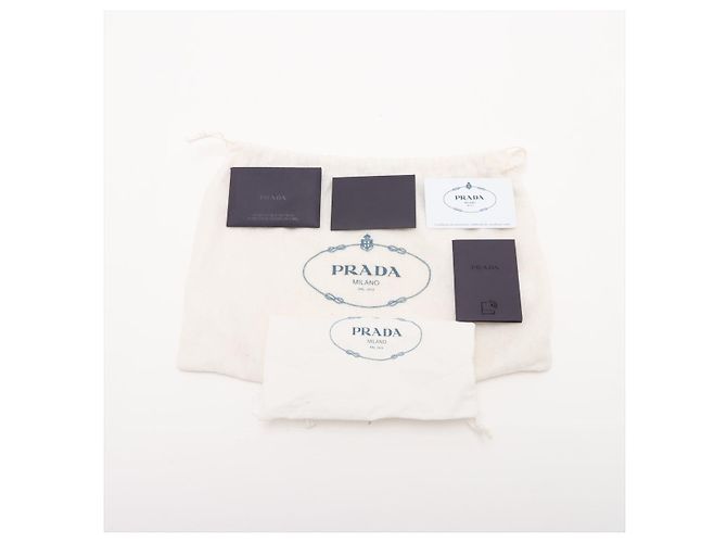 Prada Borsa a tracolla Re-Edition 2005 in nylon Econyl Black Nero - vista 15