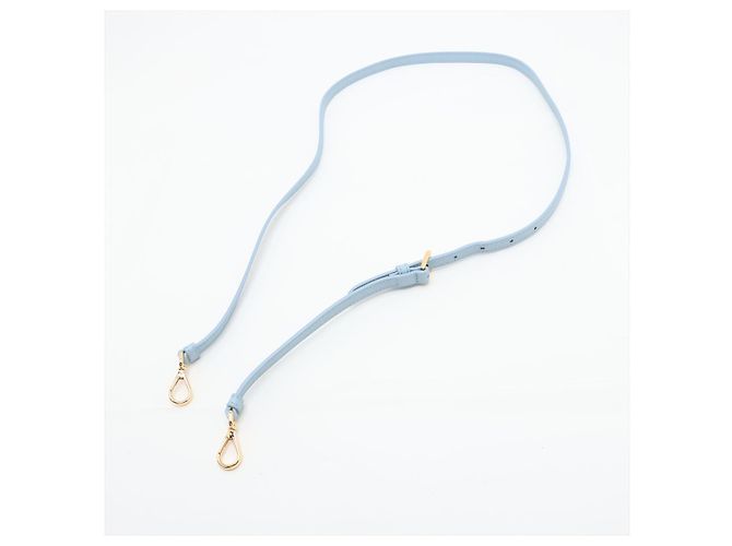 Prada Borsa a Mano Galleria Small Saffiano Lux Leather Blue - vista 10