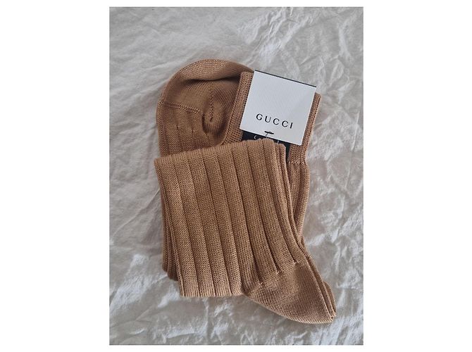 Gucci Baumwollsocken Beige - Ansicht 2