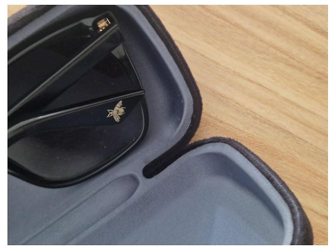 Gafas de sol Gucci Bee negras Negro - vista 3