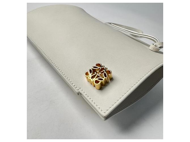 Borsa a Spalla Loewe Dice Pocket Bianco - vista 10